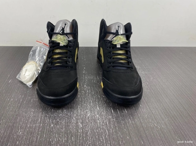 Cheap Black x A Air 5 Maniere Ma Jordan FD1330-001 0707